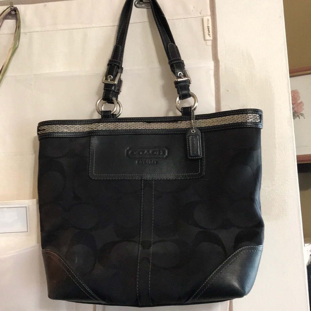 Black COACH bag
